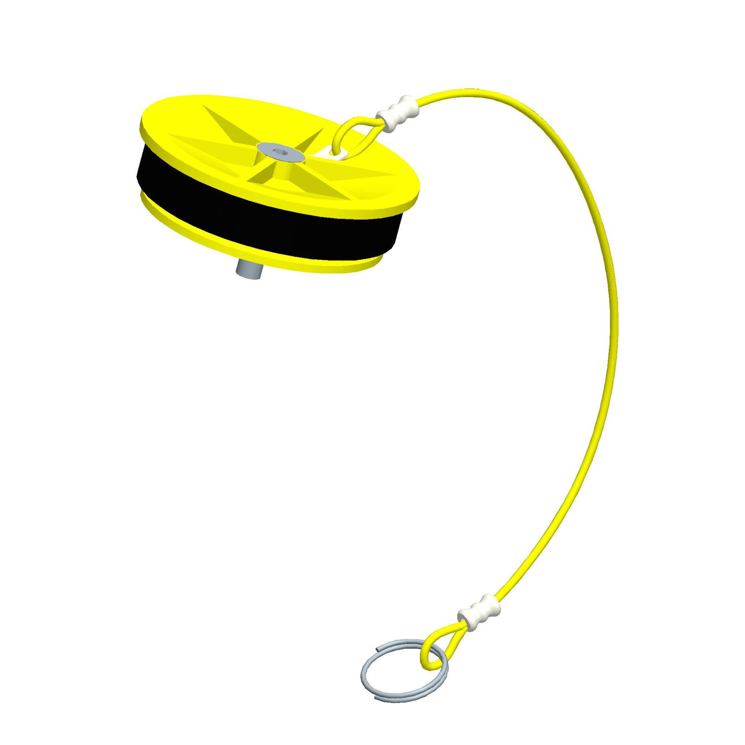 4" Adapter Cap with Stanless Steel Wire